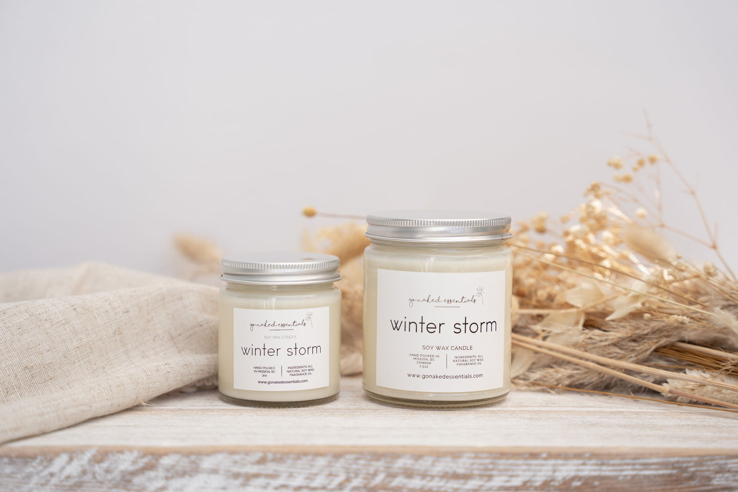 Winter Storm Soy Candle