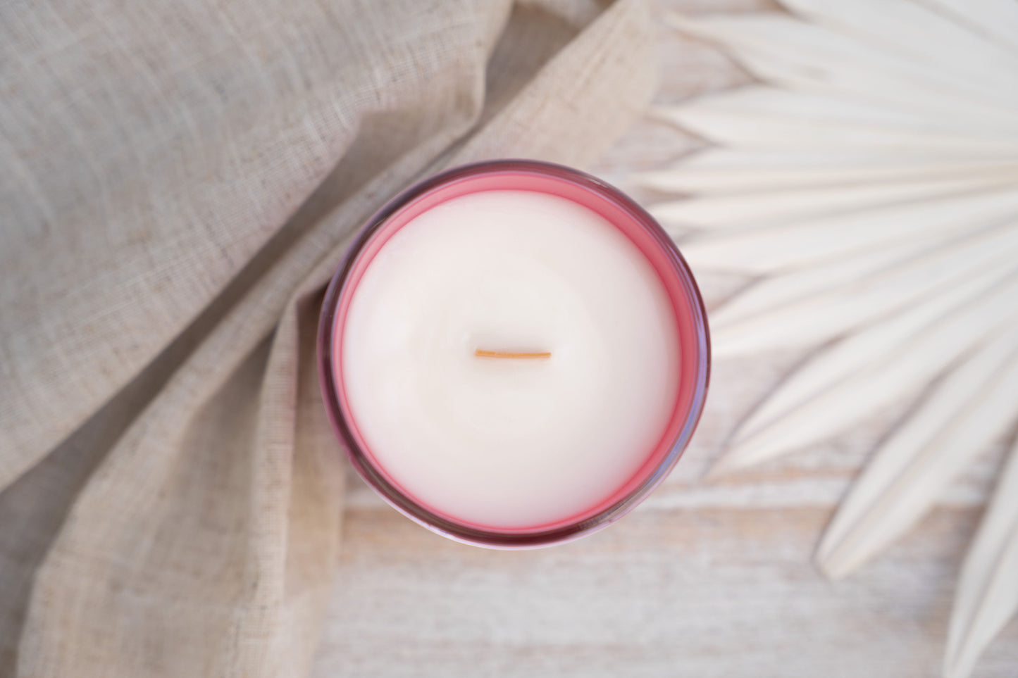 Strawberry Macaron + Vanilla Whip Coconut Soy Candle