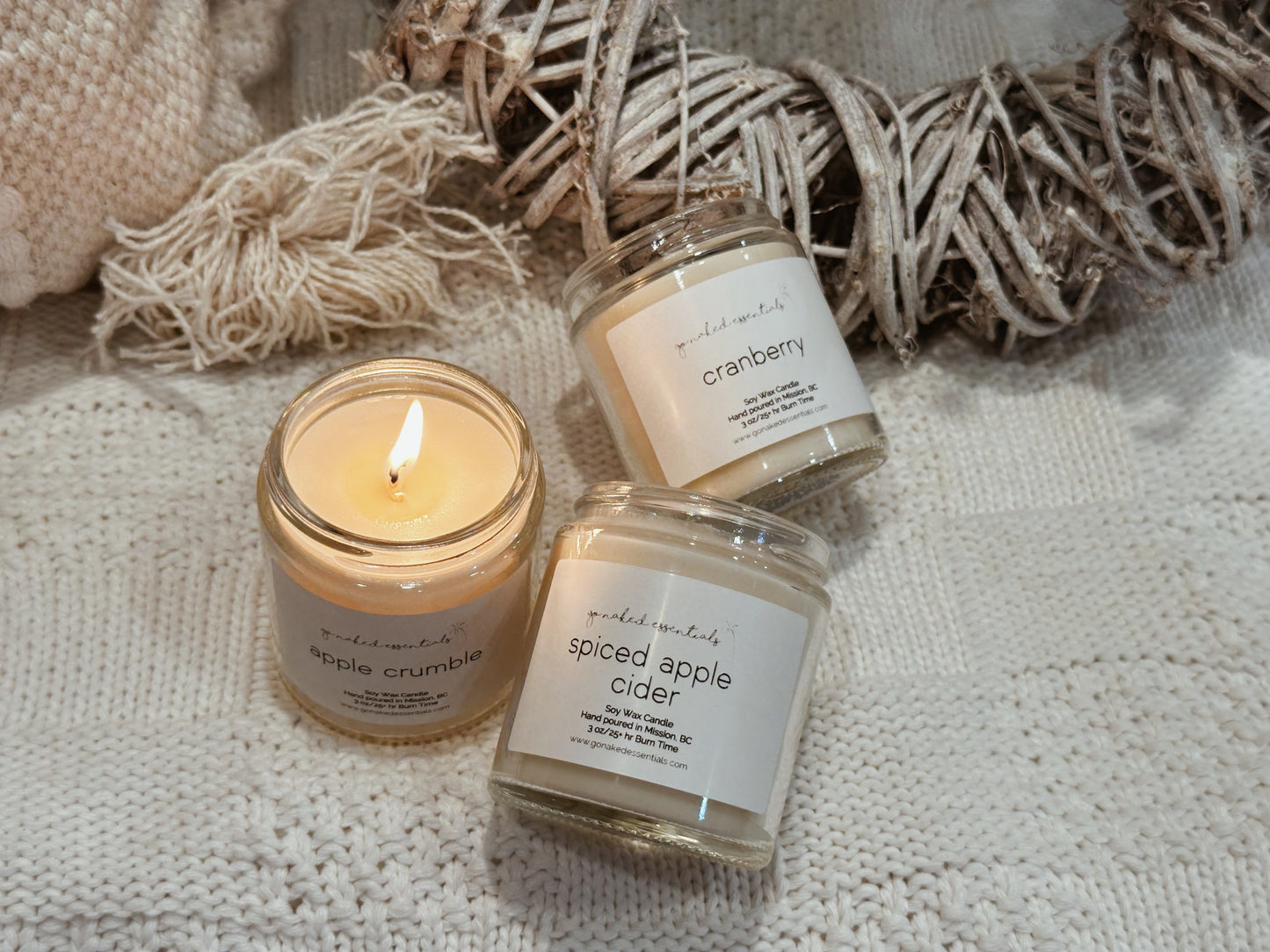 Apple Crumble Soy Candle