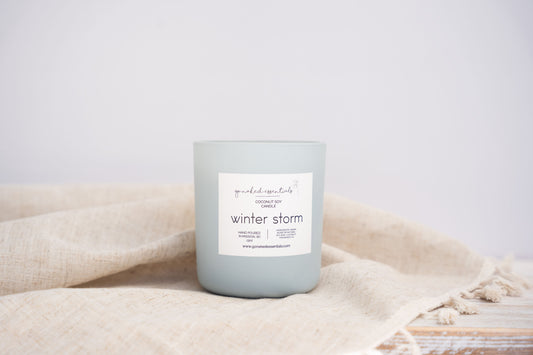 Winter Storm Coconut Soy Candle