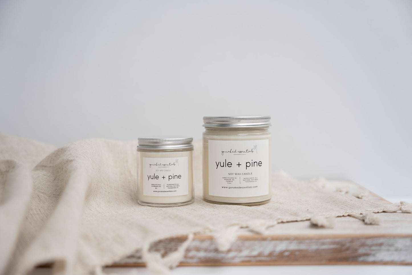 Yule + Pine Soy Candle