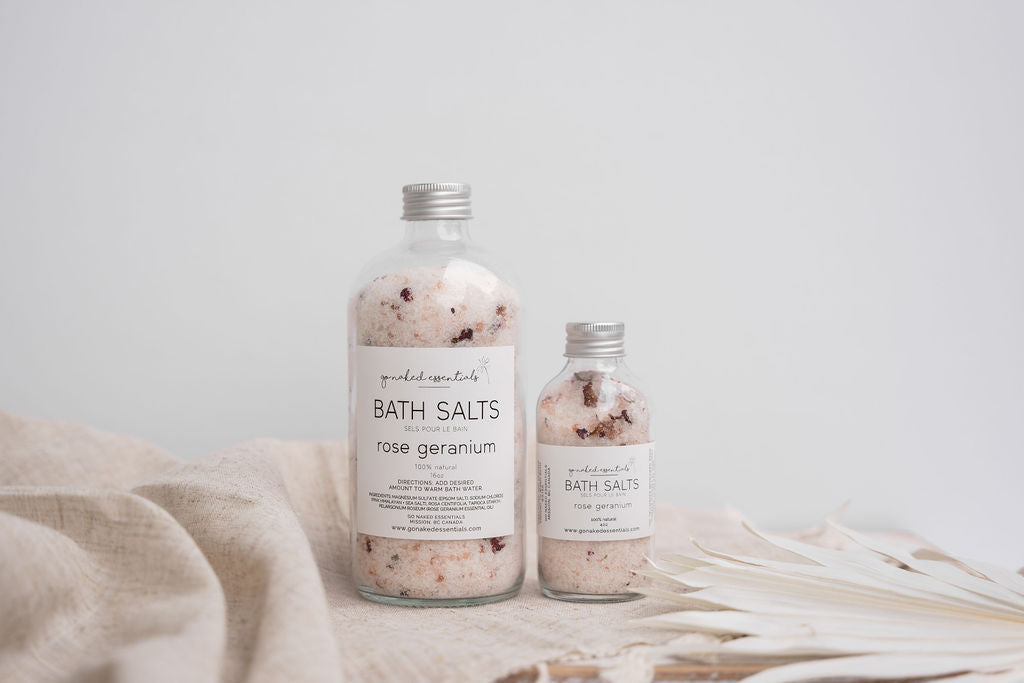 Rose Geranium Bath Salts